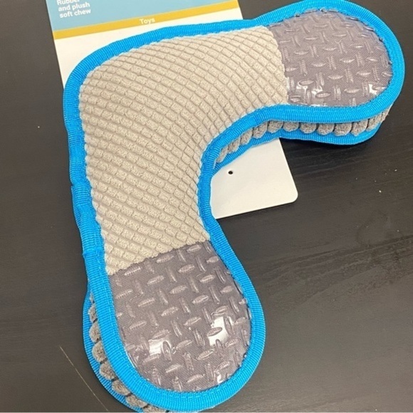 Plush Dog Toys for Medium Dogs Durable Fetch Boomerang - Picture 2 of 9